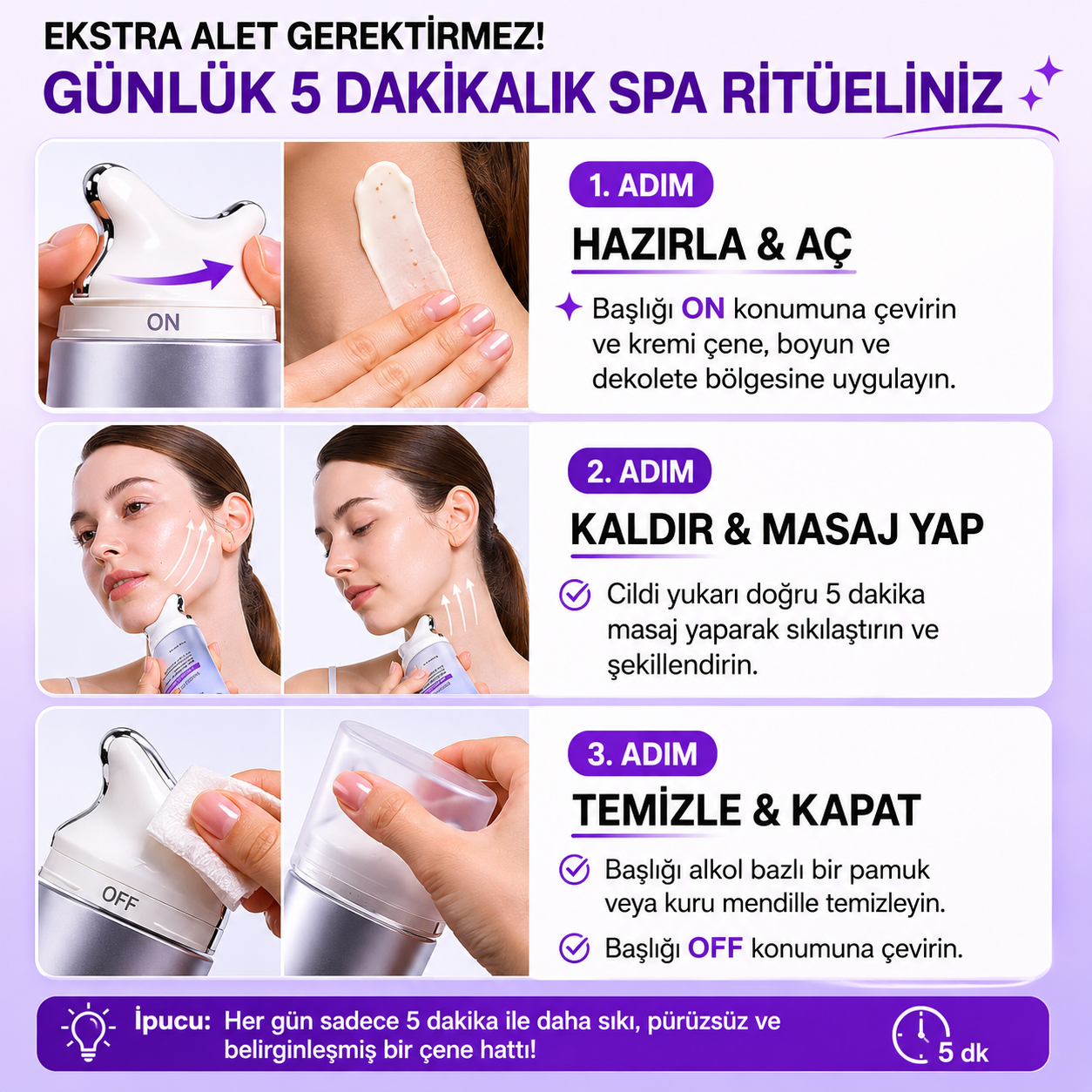 Anua | Gua Sha Yüz Şekillendirici Krem
